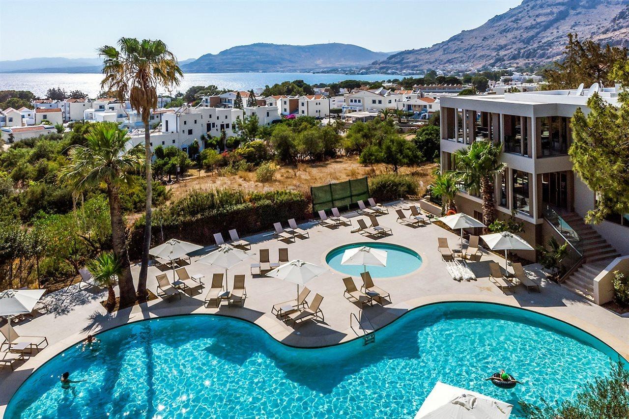 Hotel White Olive Premium Lindos à Pefki Extérieur photo