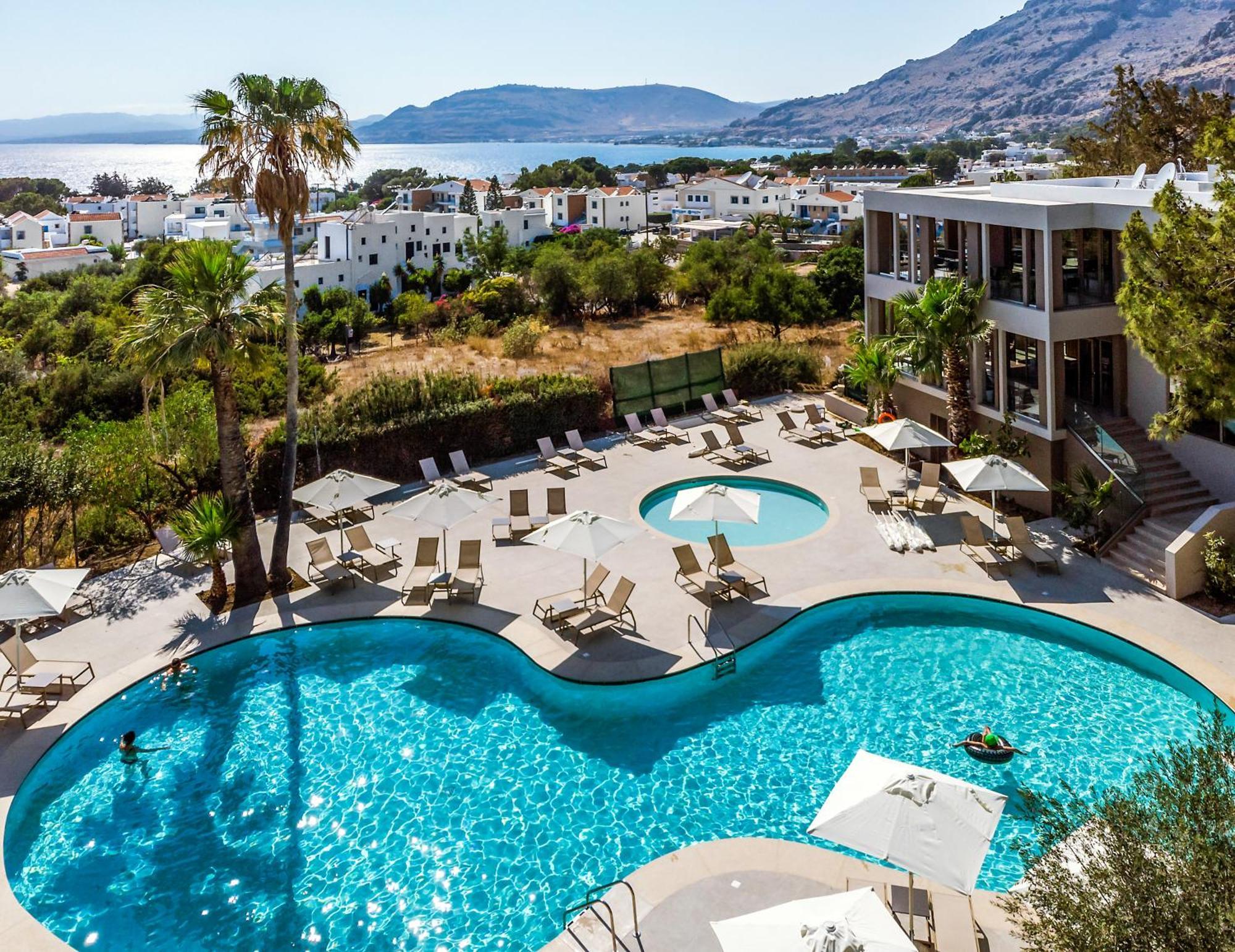 Hotel White Olive Premium Lindos à Pefki Extérieur photo
